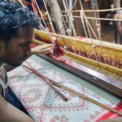 Sambalpuri ikat weaving