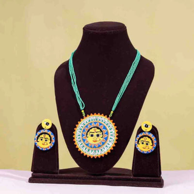 Handpainted Madhubani Jewelry by Fudakti