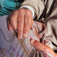 Kashidakari embroidery