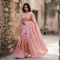 Bengal kantha embroidery sarees