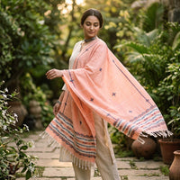 Kantha work dupattas