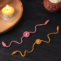 Crochet work rakhi