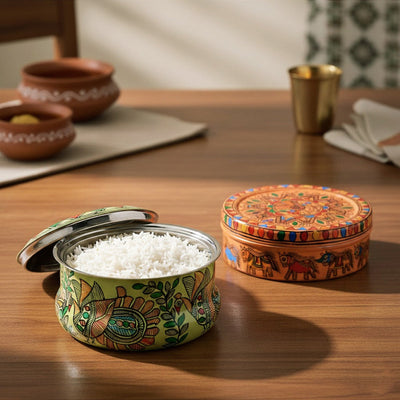 Aayaas handpainted metalware