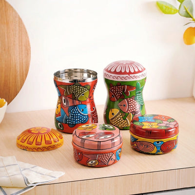 Aayaas handpainted metalware