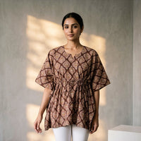 Kalamkari printed kaftans