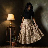 Kalamkari printed skirts