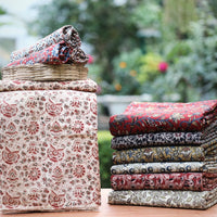 itokri Kalamkari Fabrics Kalamkari is one of the most traditional art forms noted for its extraordinary beautiful hand paintings on fabrics. The word kalam means pen and Kari mean work. 
