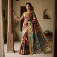 Kalamkari sarees from andhra pradesh