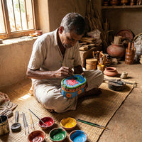 Kutchi embroidery craft