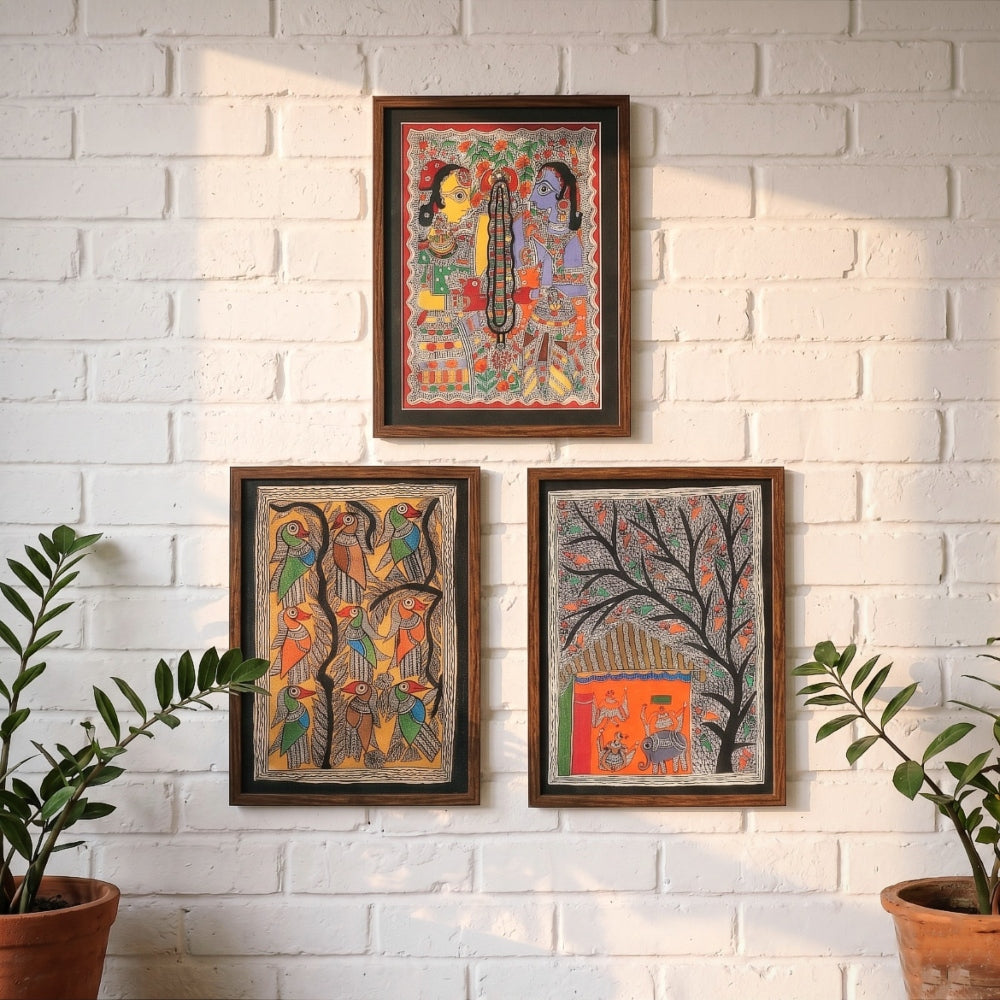 Madhubani/mithila painting