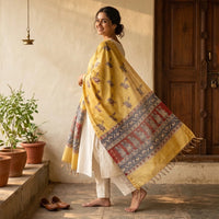 Hand-painted dupattas