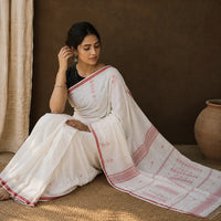 Jamdani weave silk & cotton sarees