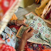 Phulkari embroidery