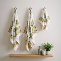 Sanganeri printed towels