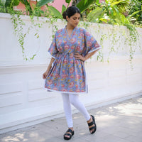 Sanganeri prints kaftans