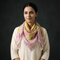 Handloom & handblock scarves