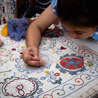 Suzani embroidery