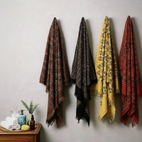 Ajrak printed towels