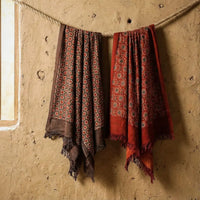 Ajrak printed towels