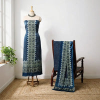 Ajrak dress materials