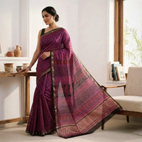 Bagh natural dyed sarees of madhya pradesh