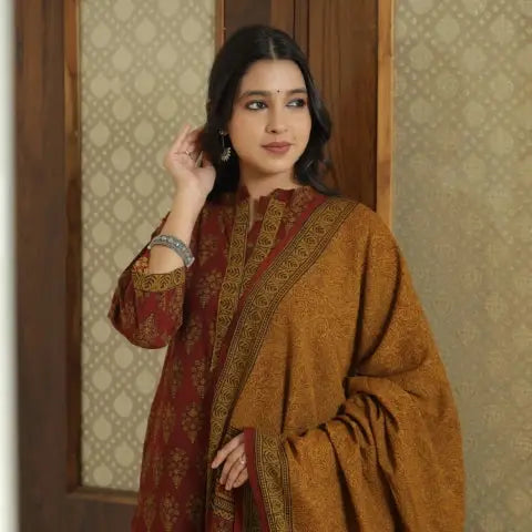 Bagh printed stitched suits