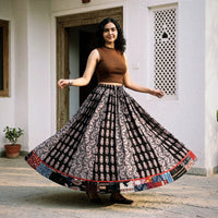 Bagh printing skirts