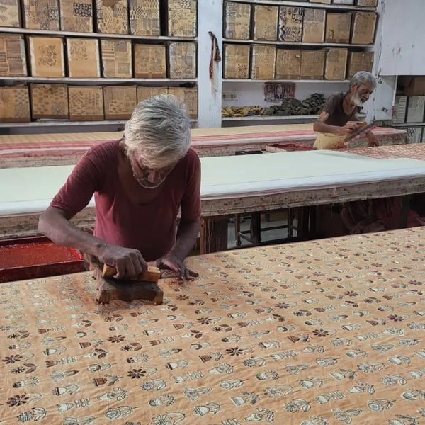 Bagru Block Printing
