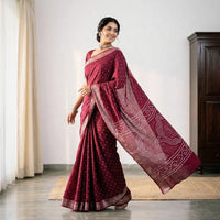 Bandhani or bandhej sarees