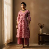 Batik printed stitched suits