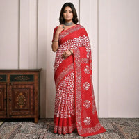 Batik prints sarees