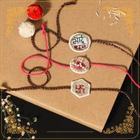 Beautiful rakhi from kalaai crafts
