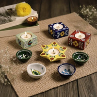 Blue pottery kitchen & home decor products from rajasthan