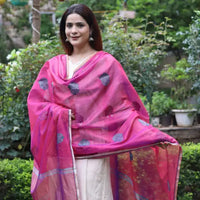 Chanderi silk dupattas