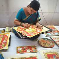 Cheriyal folk art