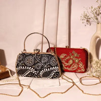 Chikankari hand embroidery products by lavangg