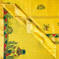 Hand painted sarees