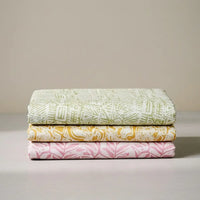 Hand printed batik fabrics from madhya pradesh & kutch