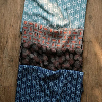 Hand printed batik fabrics from madhya pradesh & kutch