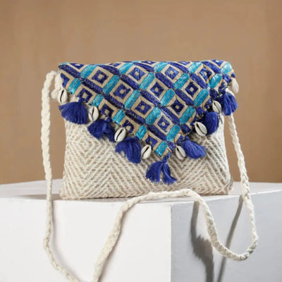 Handcrafted phulkari embroidered bags & home decor items