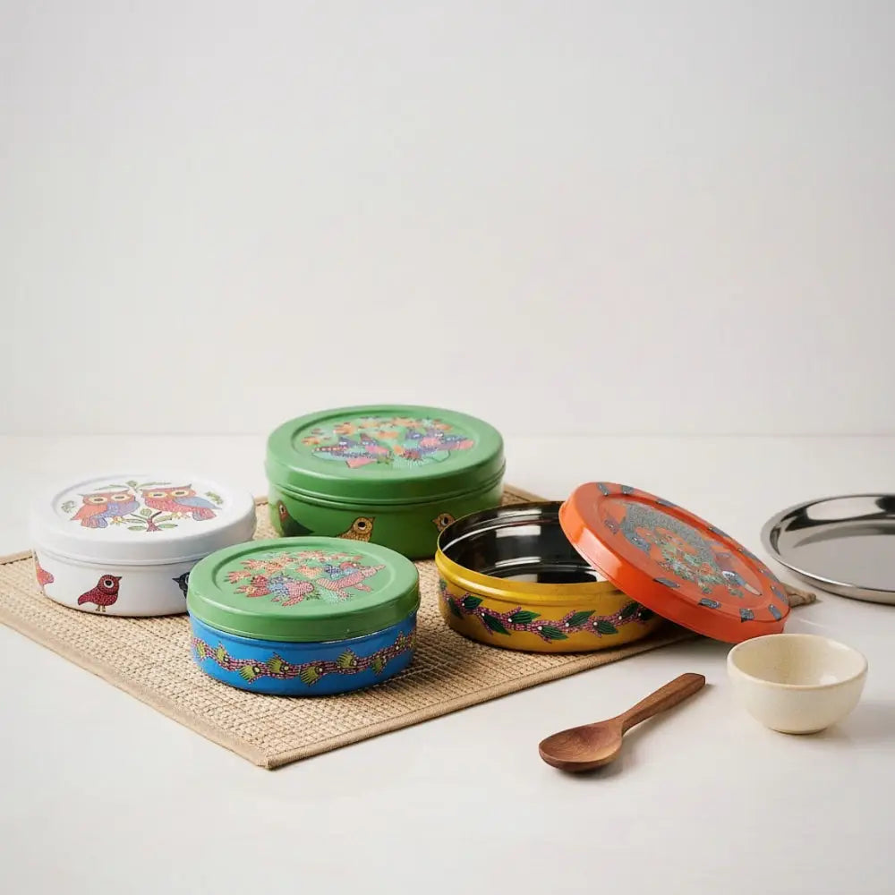 Handmade casseroles roti box