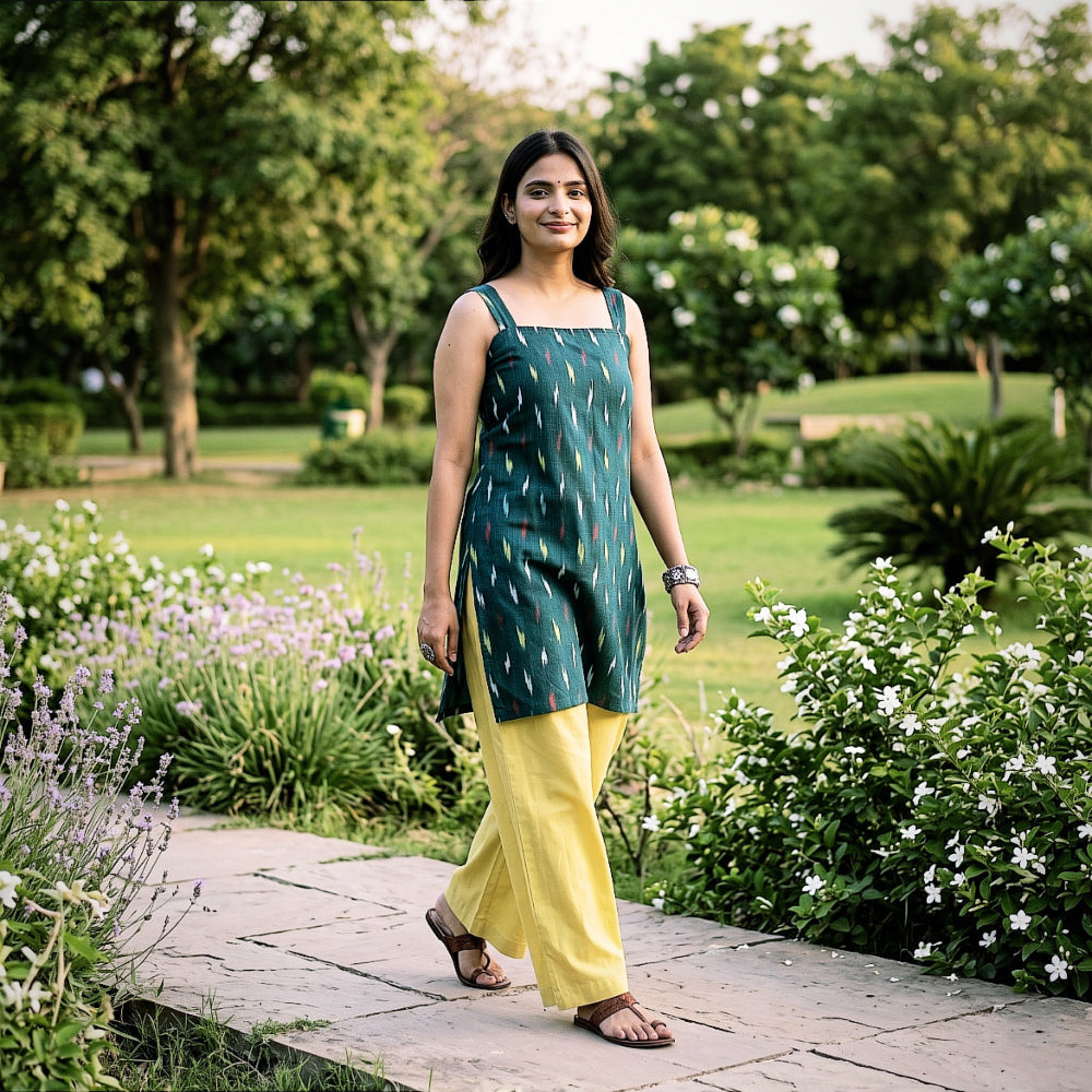Pochampally ikat kurtas