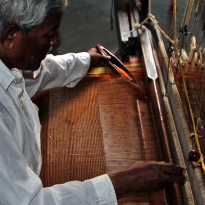 Ilkal weaving