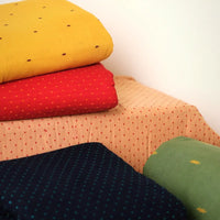 itokri jacquard fabrics.  jacquard prewashed cotton fabric from Tamil Nadu. With its intricate jacquard weave pattern, this fabric exudes elegance and sophistication . 