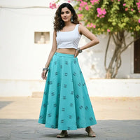 Jacquard weaving skirts