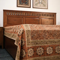 Kalamkari printed bedcovers