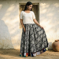 Kalamkari printed skirts