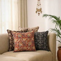 Kalamkari cushion covers