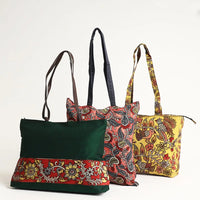 Kalamkari srikalahasti shoulder bags