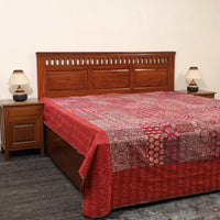 Kantha work bedcovers